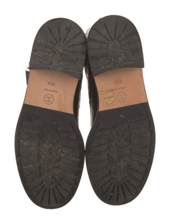 Chanel 2017-2018 Interlocking CC Logo Combat Boots