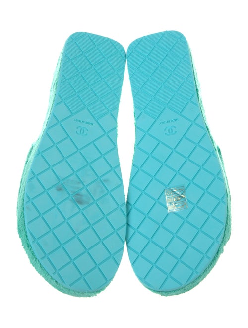 Chanel 2022 Interlocking CC Logo Slides