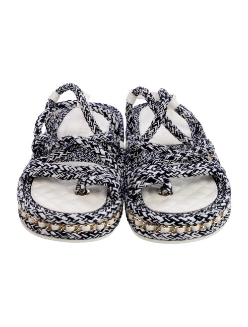 Chanel 2022 Interlocking CC Logo Slides