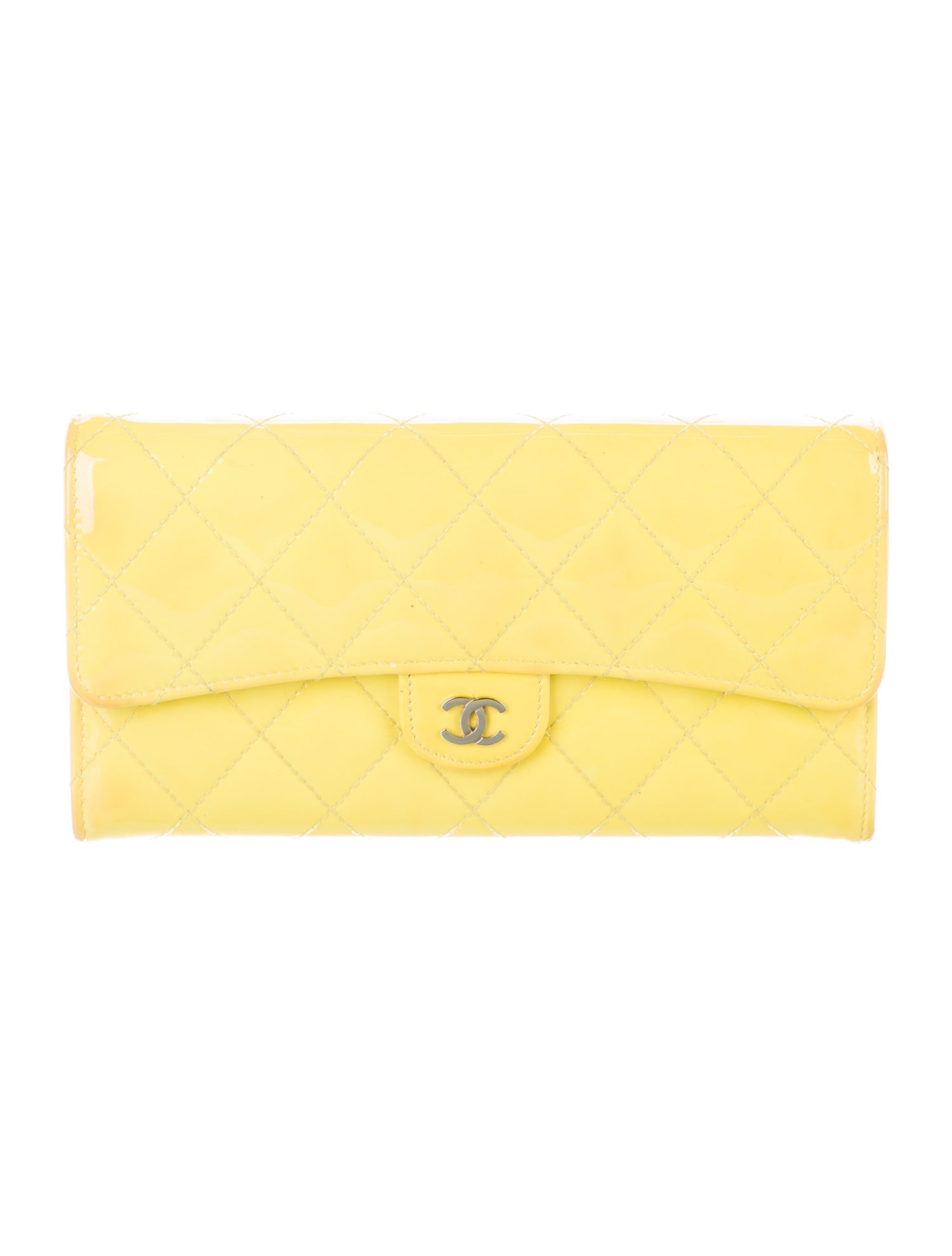Chanel 2015-2016 Interlocking CC Logo Trifold Wallet