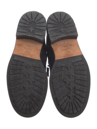 Chanel 2018 Interlocking CC Logo Combat Boots