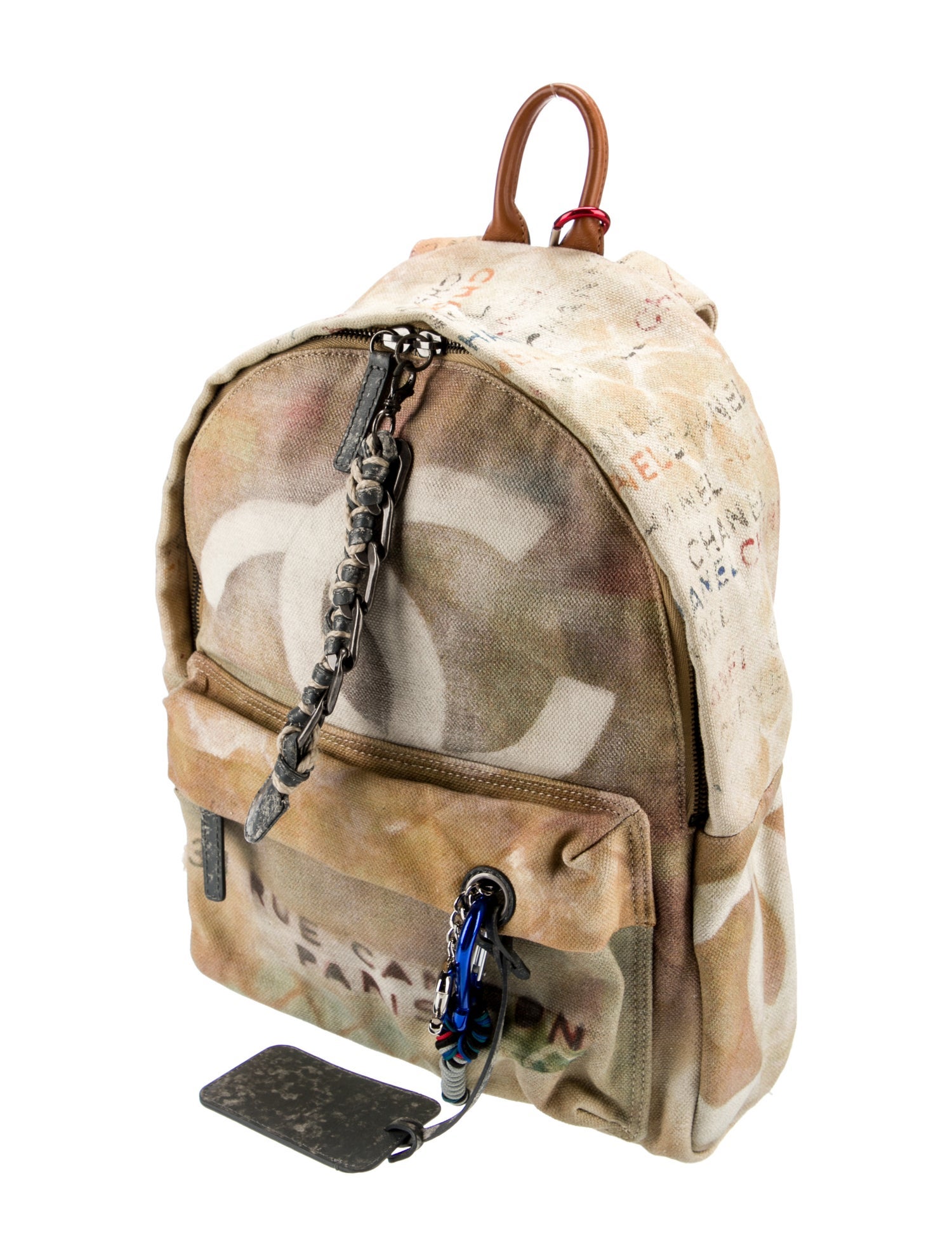 Chanel Graffiti Backpack