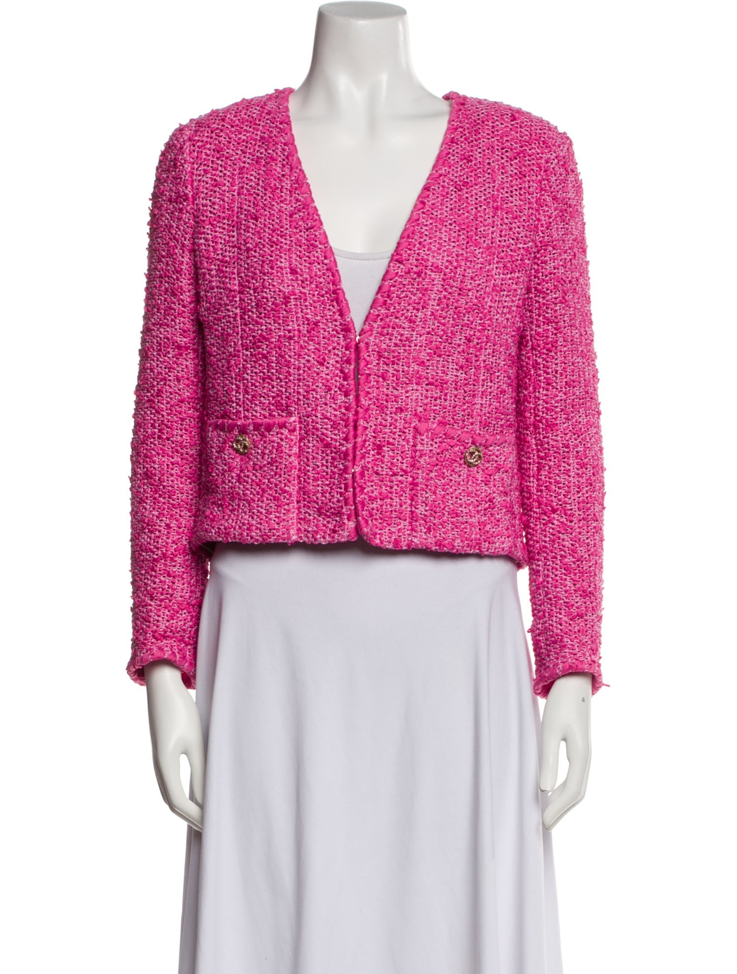 Chanel 2021 Tweed Pattern Evening Jacket w/ Tags