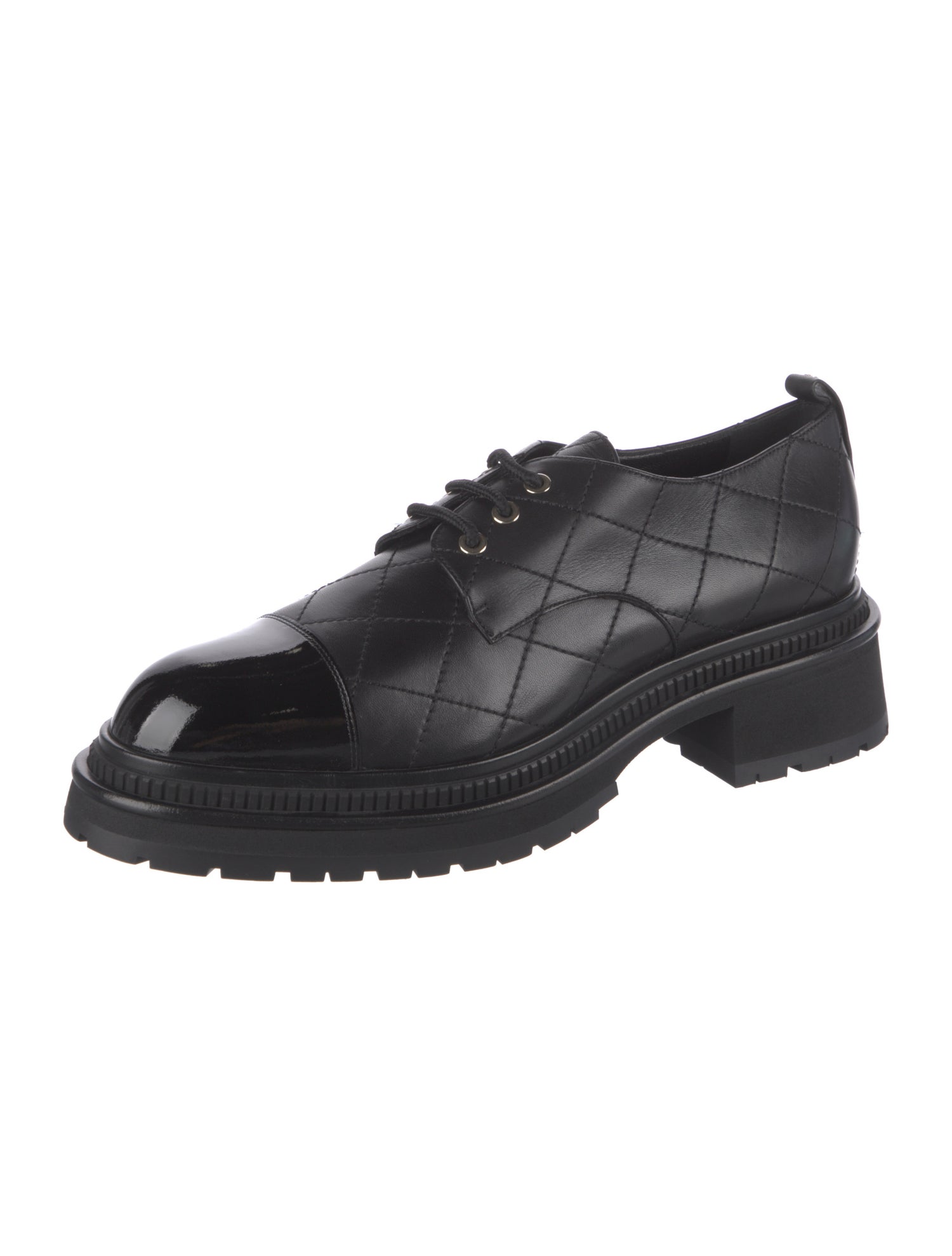 Chanel 2023 Interlocking CC Logo Oxfords
