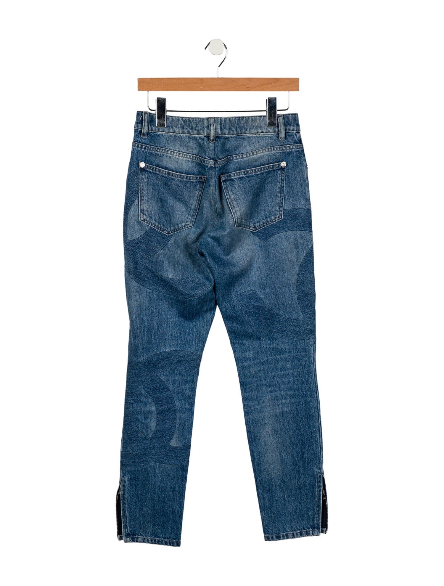 Chanel 2017 Straight Leg Jeans