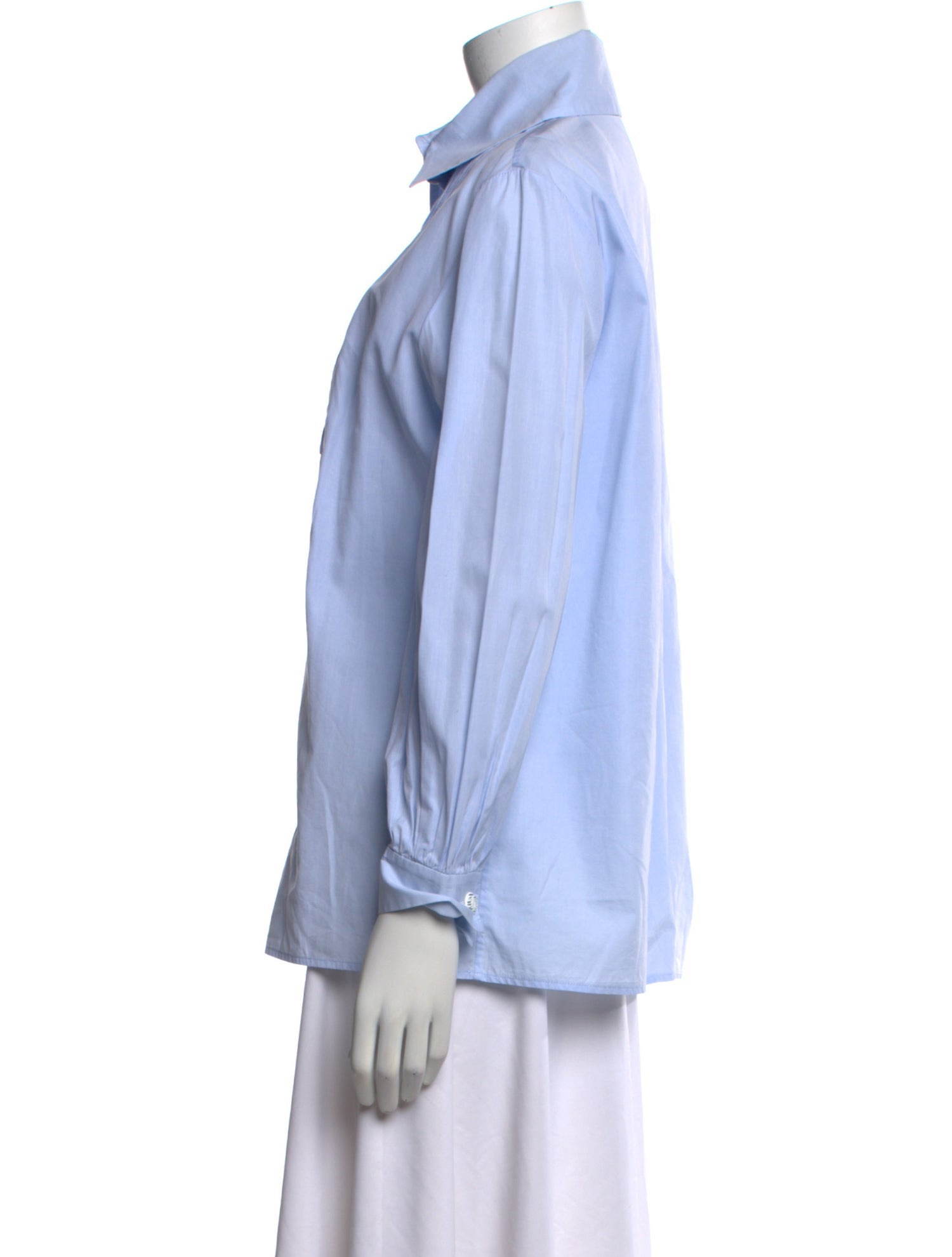 Chanel 2020 Long Sleeve Button-Up Top