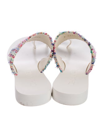 Chanel 2022 Interlocking CC Logo Slides