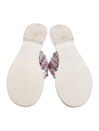 Chanel 2022 Interlocking CC Logo Slides