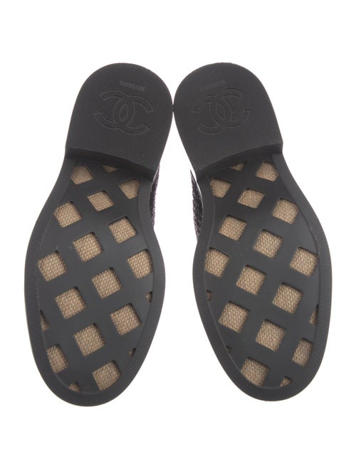 Chanel 2022 Interlocking CC Logo Combat Boots