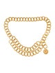 Chanel Interlocking CC Logo Metal Waist Belt