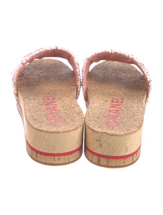 Chanel 2020 Interlocking CC Logo Slides