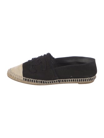 Chanel 2013 Interlocking CC Logo Espadrilles