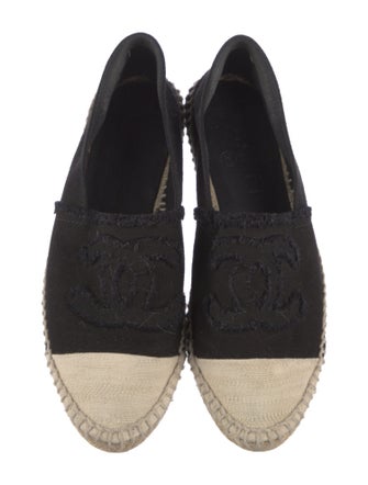 Chanel 2013 Interlocking CC Logo Espadrilles