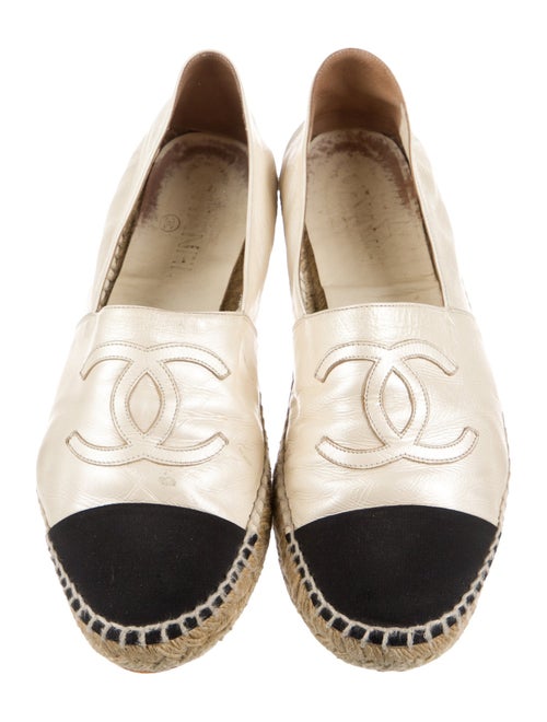 Chanel 2017 Interlocking CC Logo Espadrilles