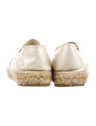 Chanel 2017 Interlocking CC Logo Espadrilles