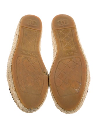Chanel 2017 Interlocking CC Logo Espadrilles
