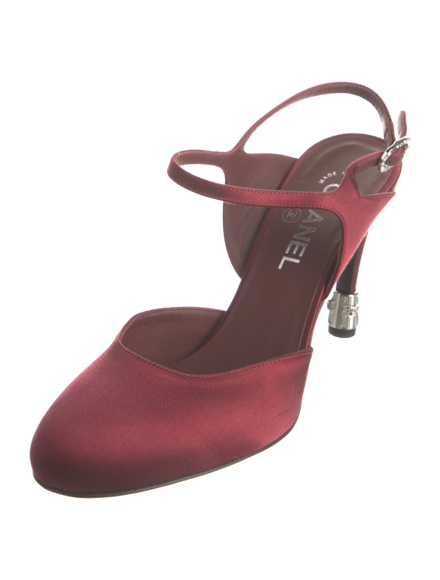 Chanel 2021 Interlocking CC Logo Slingback Pumps