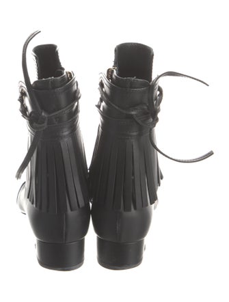 Chanel 2014 Interlocking CC Logo Chelsea Boots