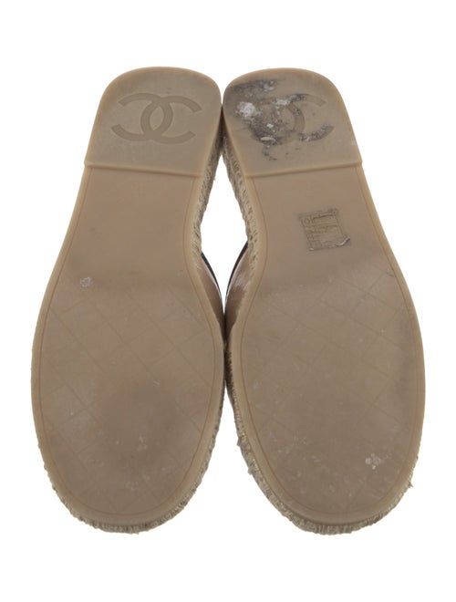 Chanel 2023 Interlocking CC Logo Espadrilles