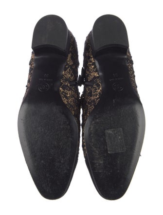 Chanel 2016 Interlocking CC Logo Lace-Up Boots