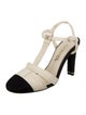 Chanel 2023 Interlocking CC Logo T-Strap Pumps