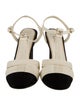 Chanel 2023 Interlocking CC Logo T-Strap Pumps