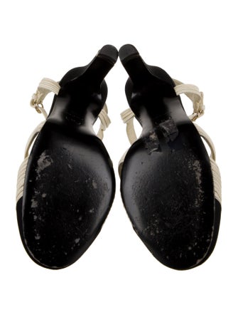 Chanel 2023 Interlocking CC Logo T-Strap Pumps