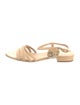 Chanel 2021 Interlocking CC Logo Slingback Sandals