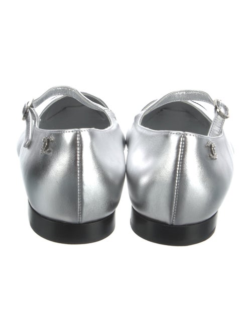 Chanel 2024 Interlocking CC Logo Mary Jane Flats
