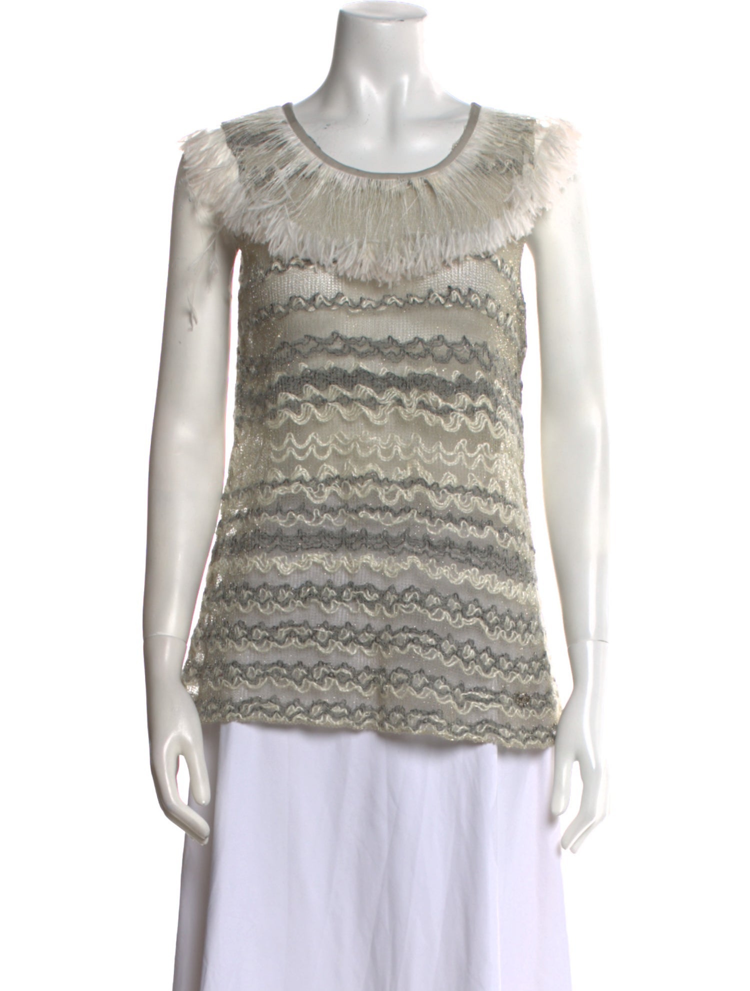 Chanel 2011 Striped Top