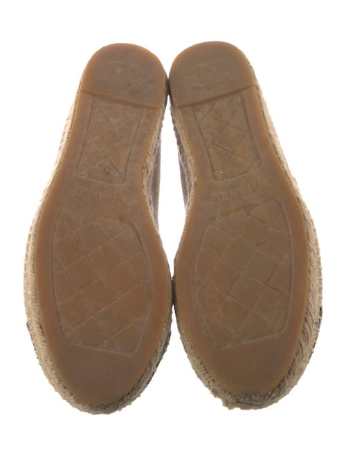 Chanel 2016 Interlocking CC Logo Espadrilles