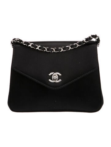 Chanel Evening Bags Satin CC Bag