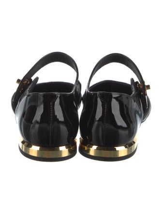 Chanel 2021 Interlocking CC Logo Mary Jane Flats