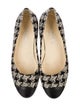 Chanel 2011 Interlocking CC Logo Ballet Flats