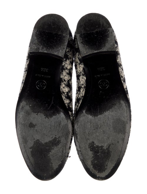 Chanel 2011 Interlocking CC Logo Ballet Flats