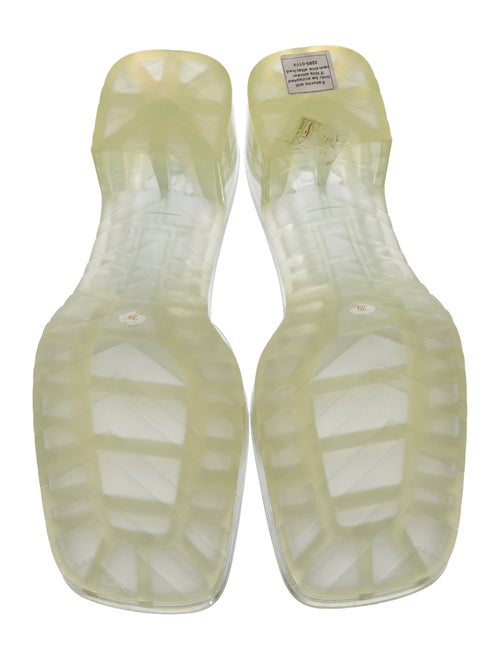 Gucci Rubber Striped Mules