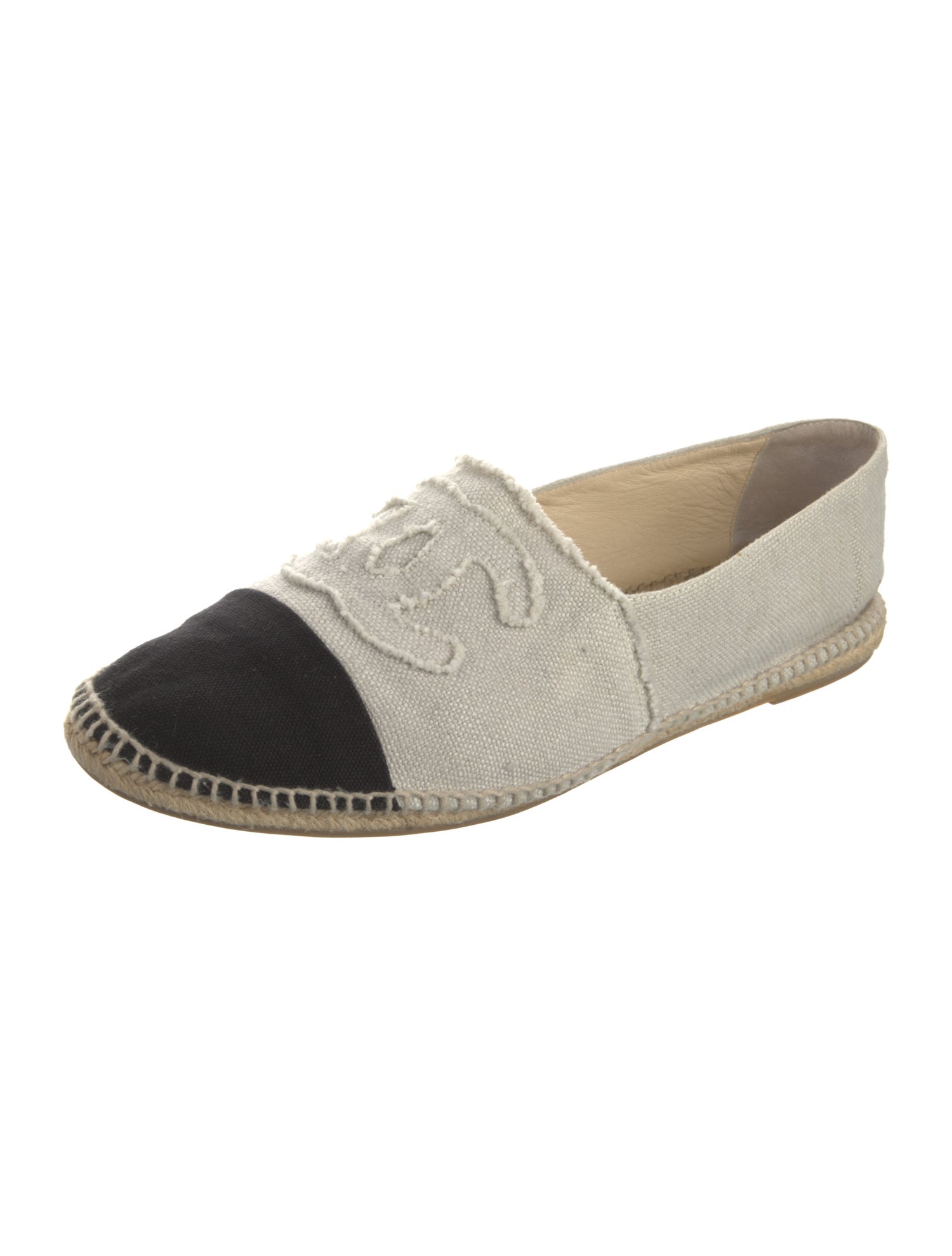 Chanel 2014 Interlocking CC Logo Espadrilles