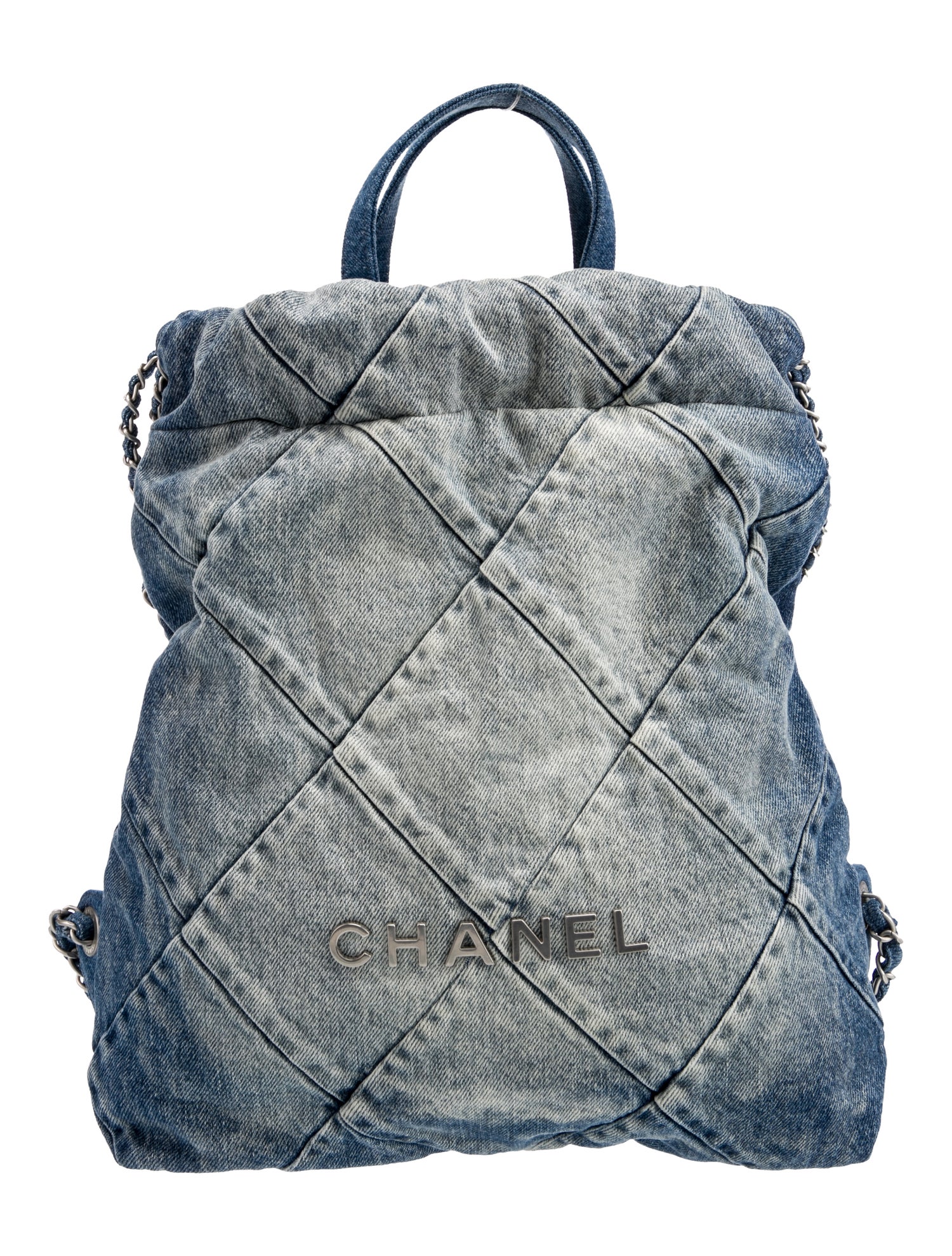 Chanel Denim 22 Backpack