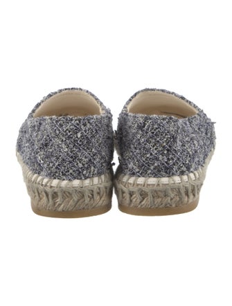 Chanel 2024 Interlocking CC Logo Espadrilles