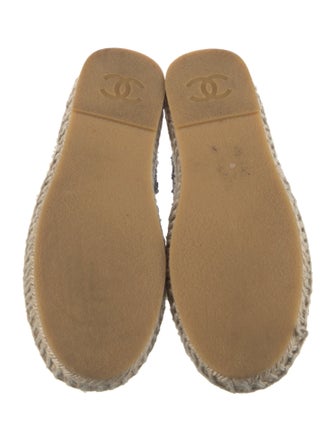 Chanel 2024 Interlocking CC Logo Espadrilles