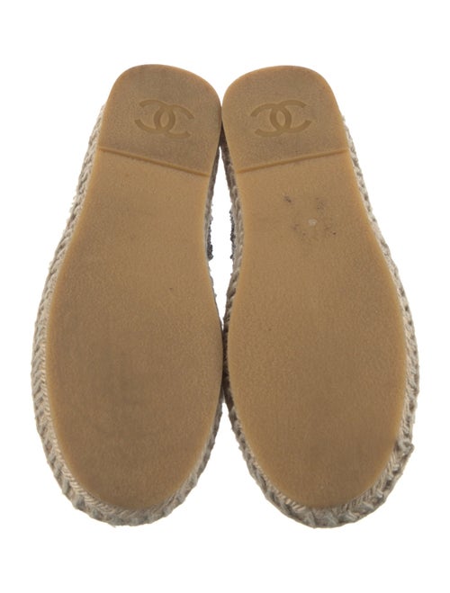 Chanel 2024 Interlocking CC Logo Espadrilles