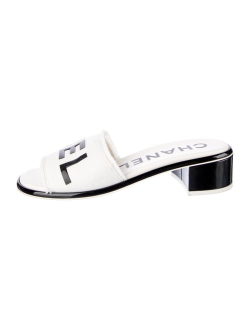 Chanel 2024 Interlocking CC Logo Slides