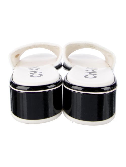 Chanel 2024 Interlocking CC Logo Slides