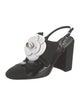 Chanel 2023 Interlocking CC Logo Slingback Pumps