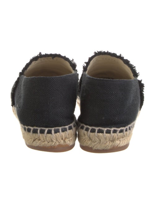 Chanel Interlocking CC Logo Canvas Espadrilles