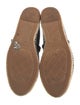 Chanel Interlocking CC Logo Canvas Espadrilles