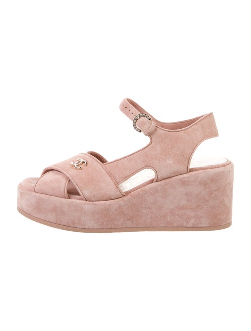 Chanel 2024 Interlocking CC Logo Sandals