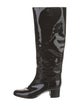 Chanel 2008 Interlocking CC Logo Riding Boots