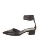 Chanel Leather Grosgrain Trim D'Orsay Pumps