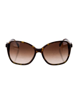 Chanel Interlocking CC Logo Oversize Sunglasses